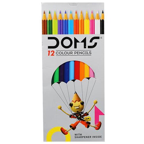 DOMS COLOUR PENCILS (S) 12